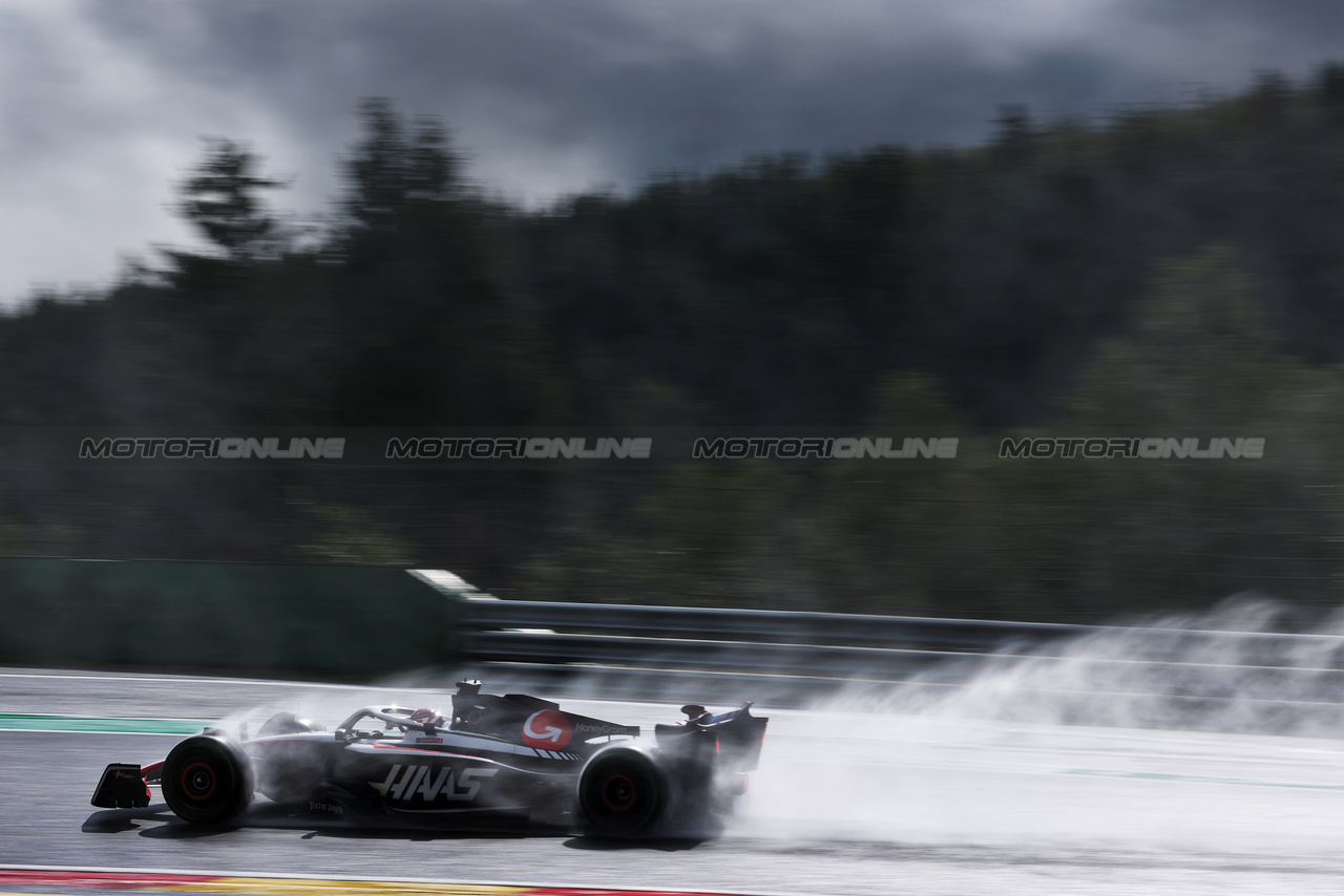 GP BELGIO, Kevin Magnussen (DEN) Haas VF-23.

28.07.2023. Formula 1 World Championship, Rd 13, Belgian Grand Prix, Spa Francorchamps, Belgium, Qualifiche Day.

 - www.xpbimages.com, EMail: requests@xpbimages.com © Copyright: Coates / XPB Images