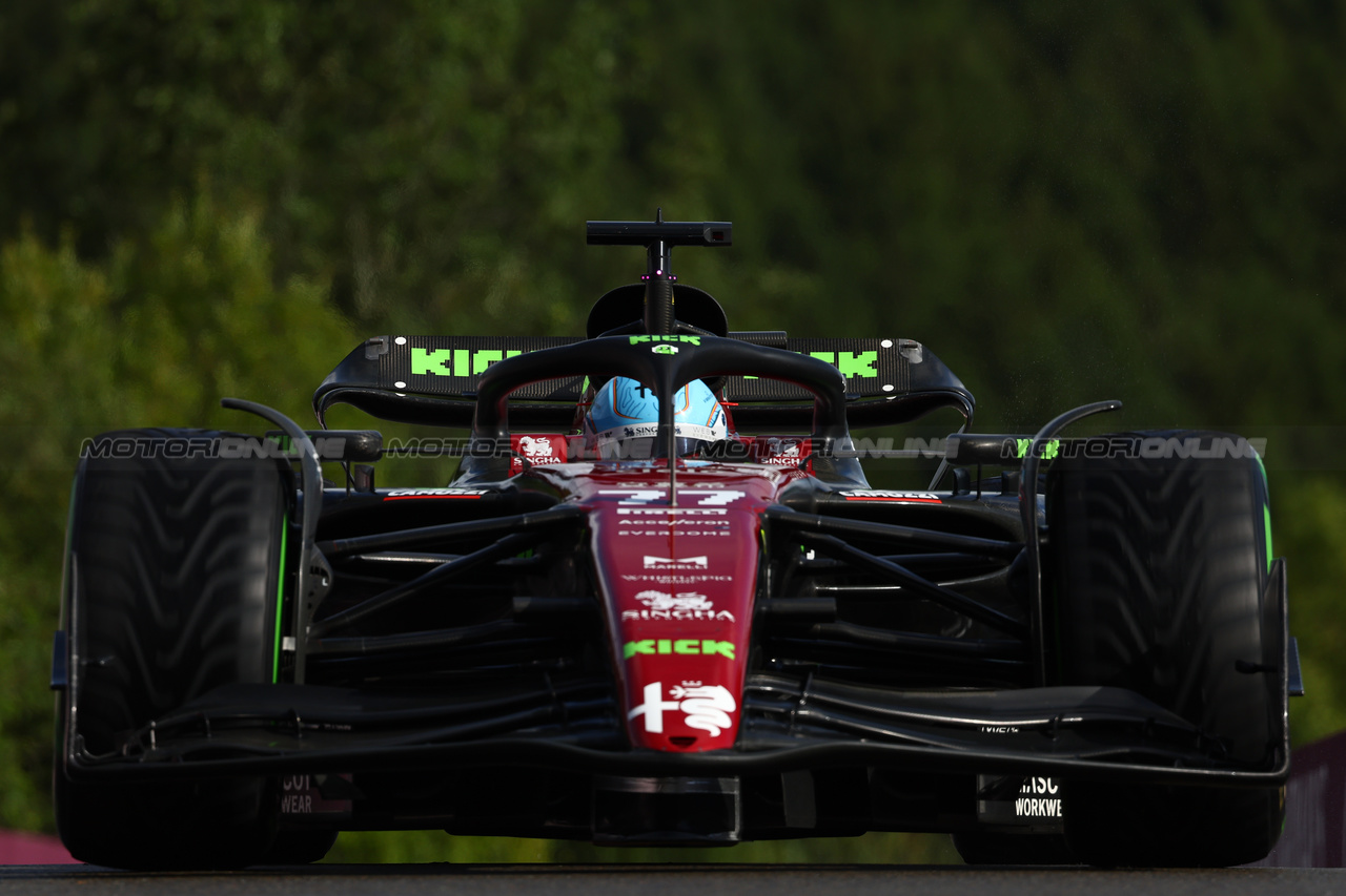 GP BELGIO, Valtteri Bottas (FIN) Alfa Romeo F1 Team C43.

28.07.2023. Formula 1 World Championship, Rd 13, Belgian Grand Prix, Spa Francorchamps, Belgium, Qualifiche Day.

- www.xpbimages.com, EMail: requests@xpbimages.com © Copyright: Batchelor / XPB Images