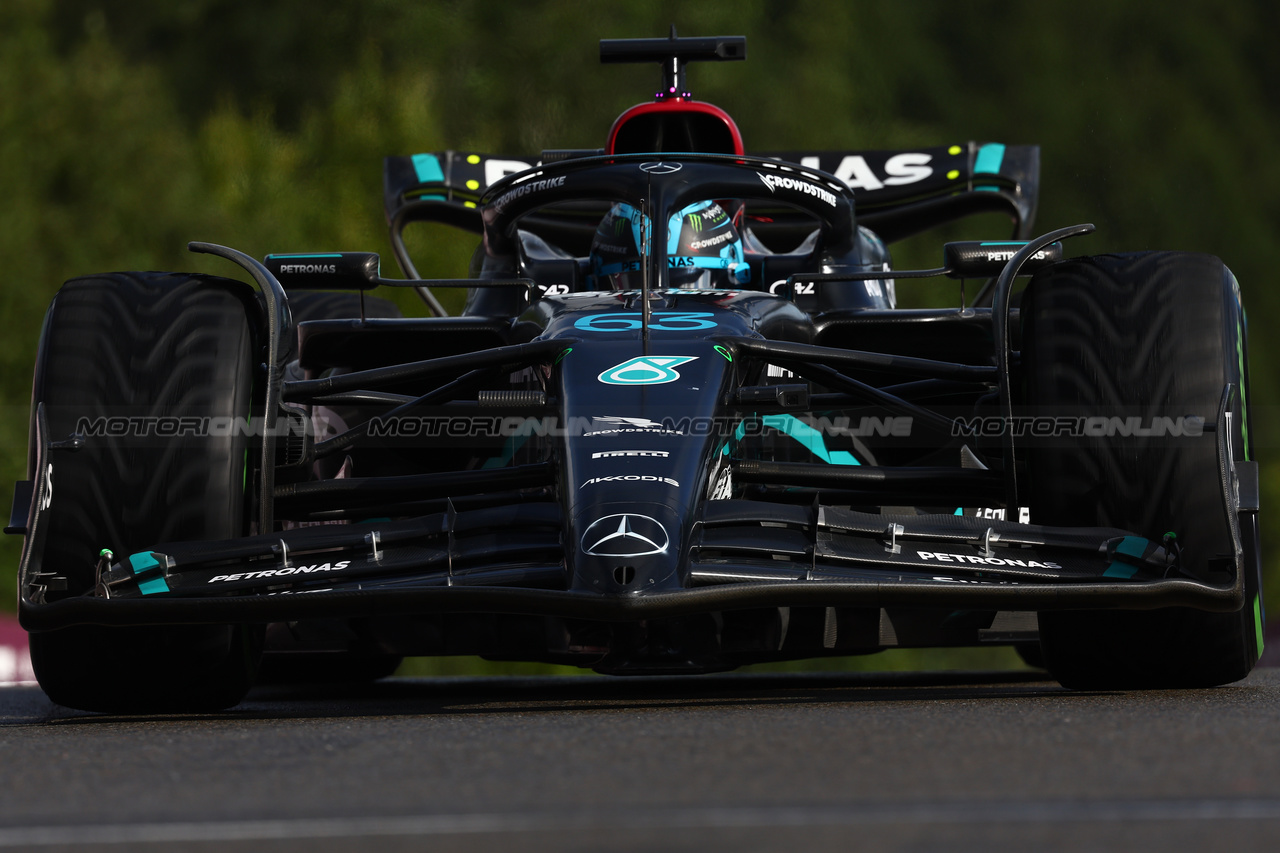 GP BELGIO, George Russell (GBR) Mercedes AMG F1 W14.

28.07.2023. Formula 1 World Championship, Rd 13, Belgian Grand Prix, Spa Francorchamps, Belgium, Qualifiche Day.

- www.xpbimages.com, EMail: requests@xpbimages.com © Copyright: Batchelor / XPB Images