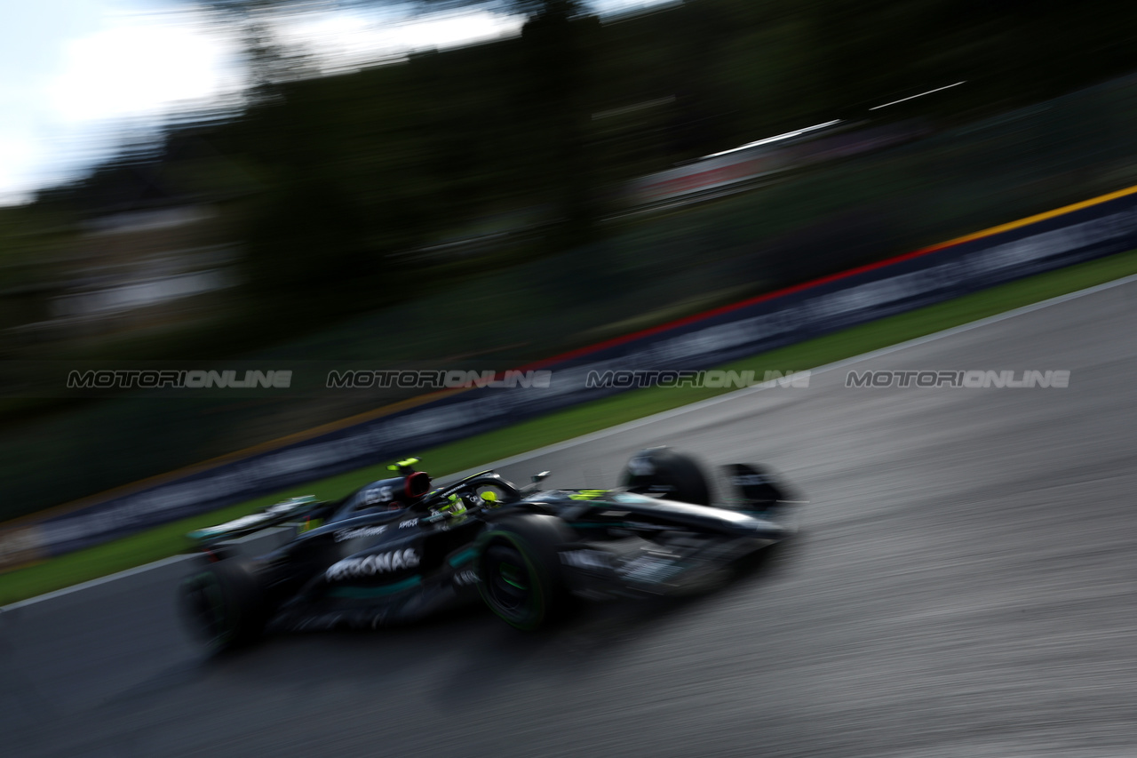 GP BELGIO, Lewis Hamilton (GBR) Mercedes AMG F1 W14.

28.07.2023. Formula 1 World Championship, Rd 13, Belgian Grand Prix, Spa Francorchamps, Belgium, Qualifiche Day.

- www.xpbimages.com, EMail: requests@xpbimages.com © Copyright: Bearne / XPB Images
