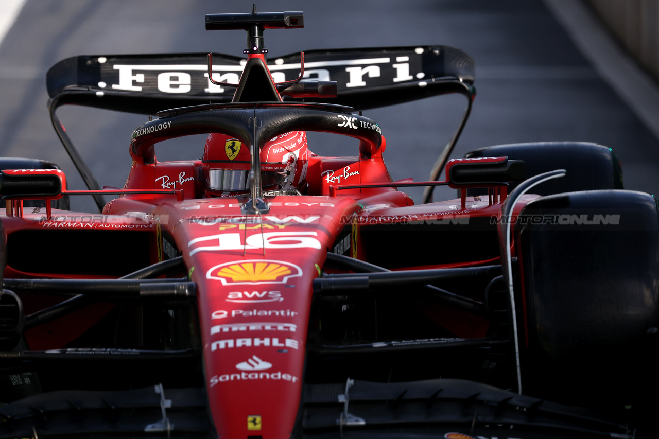 GP BELGIO, Charles Leclerc (MON) Ferrari SF-23 leaves the pits.

28.07.2023. Formula 1 World Championship, Rd 13, Belgian Grand Prix, Spa Francorchamps, Belgium, Qualifiche Day.

- www.xpbimages.com, EMail: requests@xpbimages.com © Copyright: Bearne / XPB Images