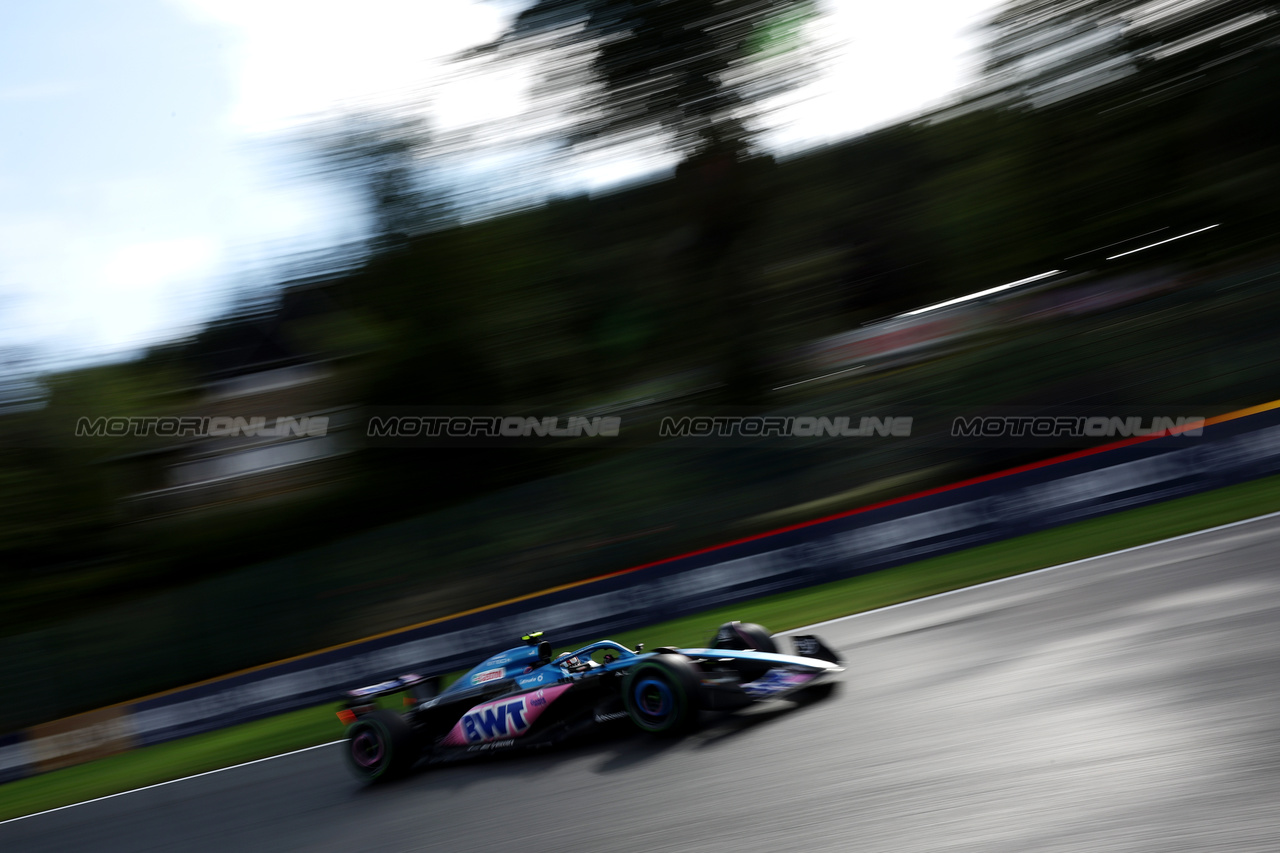 GP BELGIO, Pierre Gasly (FRA) Alpine F1 Team A523.

28.07.2023. Formula 1 World Championship, Rd 13, Belgian Grand Prix, Spa Francorchamps, Belgium, Qualifiche Day.

- www.xpbimages.com, EMail: requests@xpbimages.com © Copyright: Bearne / XPB Images
