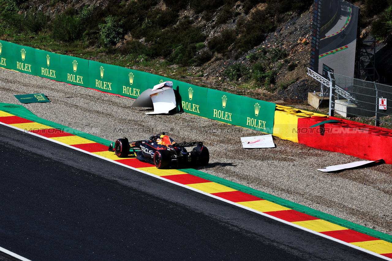 GP BELGIO, Max Verstappen (NLD) Red Bull Racing RB19.

28.07.2023. Formula 1 World Championship, Rd 13, Belgian Grand Prix, Spa Francorchamps, Belgium, Qualifiche Day.

- www.xpbimages.com, EMail: requests@xpbimages.com © Copyright: Moy / XPB Images