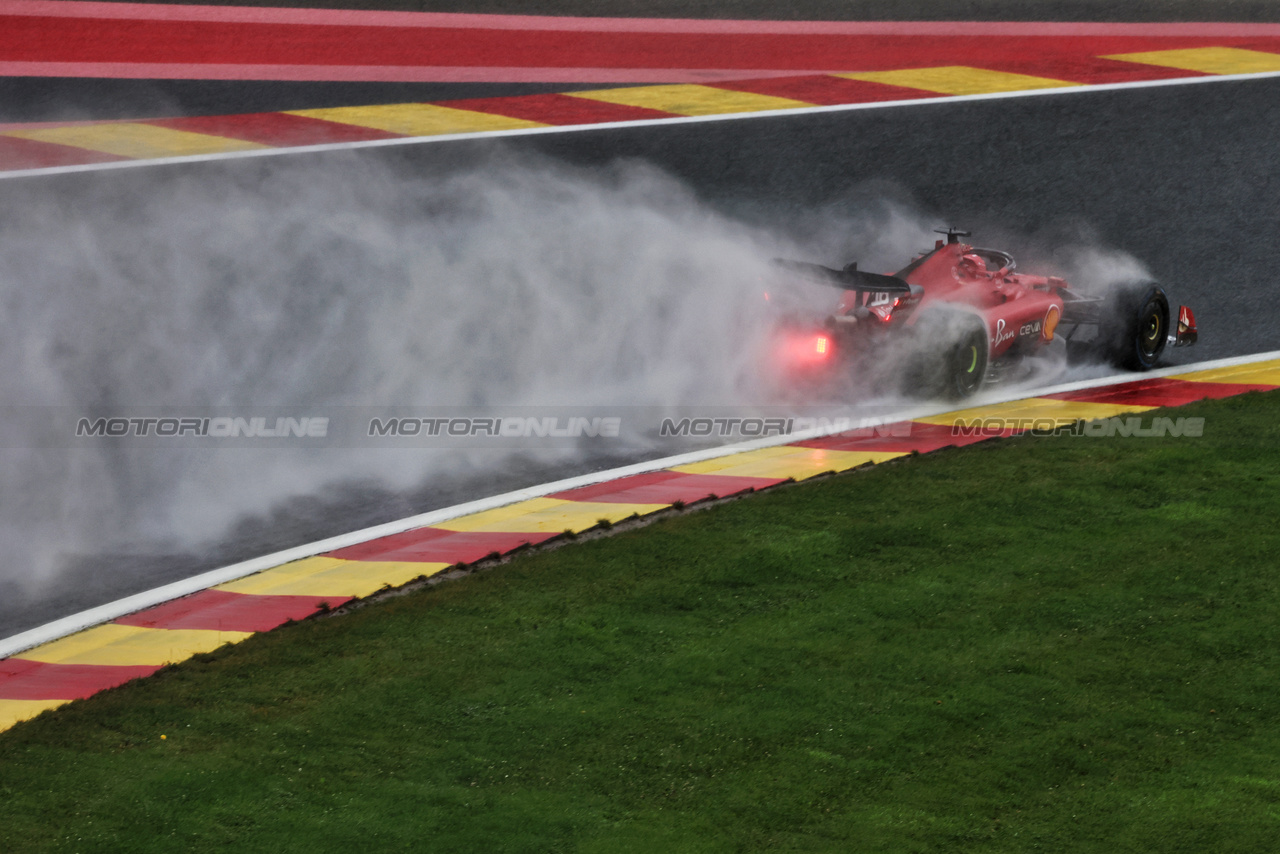 GP BELGIO, Charles Leclerc (MON) Ferrari SF-23.

28.07.2023. Formula 1 World Championship, Rd 13, Belgian Grand Prix, Spa Francorchamps, Belgium, Qualifiche Day.

- www.xpbimages.com, EMail: requests@xpbimages.com © Copyright: Moy / XPB Images