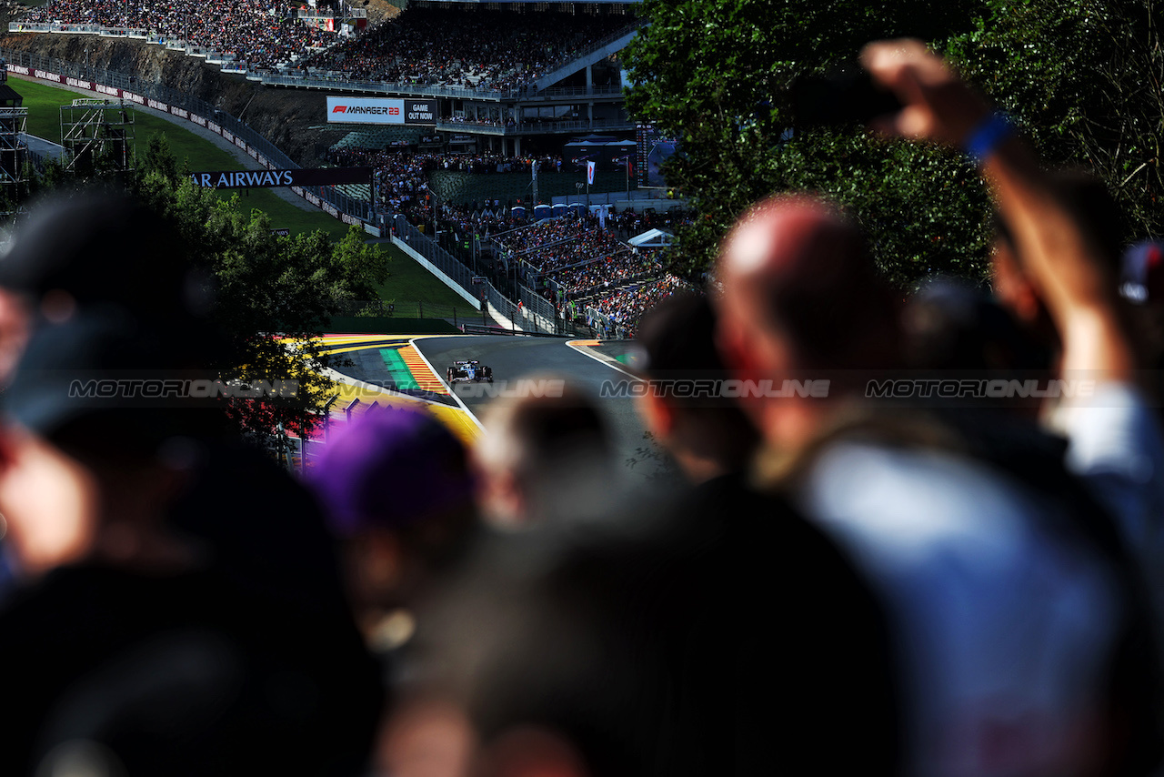 GP BELGIO, Esteban Ocon (FRA) Alpine F1 Team A523.
28.07.2023. Formula 1 World Championship, Rd 13, Belgian Grand Prix, Spa Francorchamps, Belgium, Qualifiche Day.
 - www.xpbimages.com, EMail: requests@xpbimages.com © Copyright: Coates / XPB Images