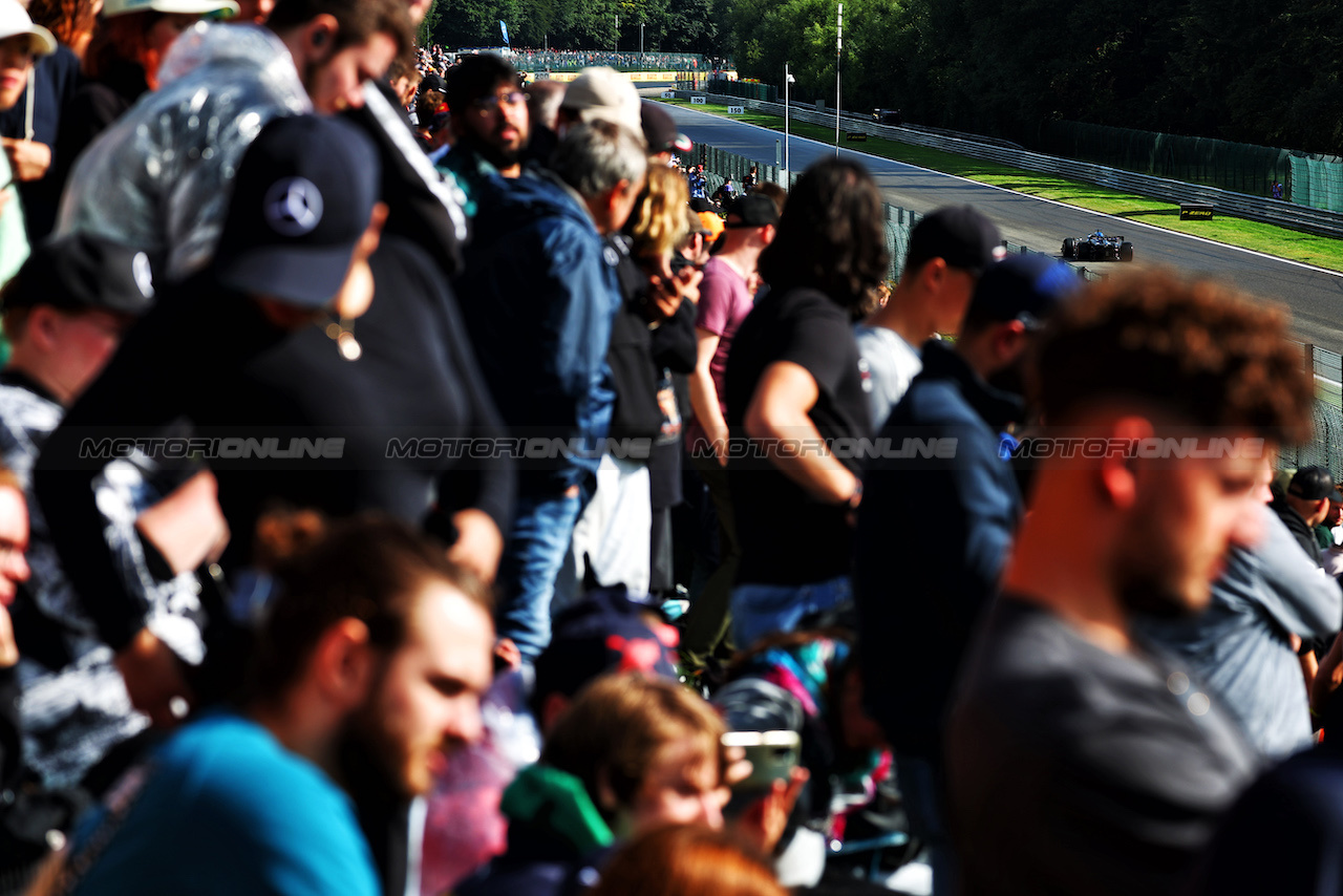 GP BELGIO, Esteban Ocon (FRA) Alpine F1 Team A523.
28.07.2023. Formula 1 World Championship, Rd 13, Belgian Grand Prix, Spa Francorchamps, Belgium, Qualifiche Day.
 - www.xpbimages.com, EMail: requests@xpbimages.com © Copyright: Coates / XPB Images