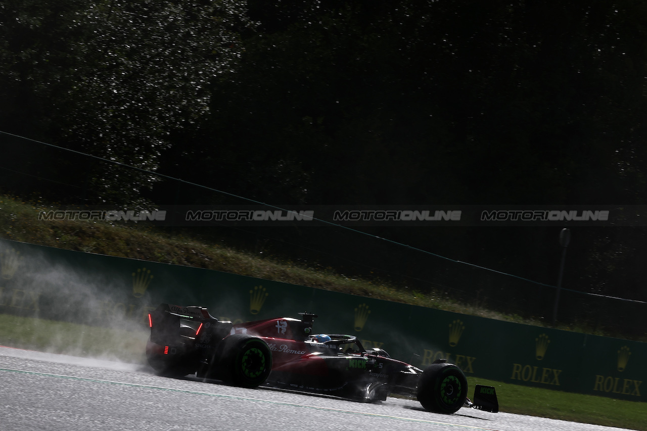 GP BELGIO, Valtteri Bottas (FIN) Alfa Romeo F1 Team C43.
28.07.2023. Formula 1 World Championship, Rd 13, Belgian Grand Prix, Spa Francorchamps, Belgium, Qualifiche Day.
- www.xpbimages.com, EMail: requests@xpbimages.com © Copyright: Moy / XPB Images