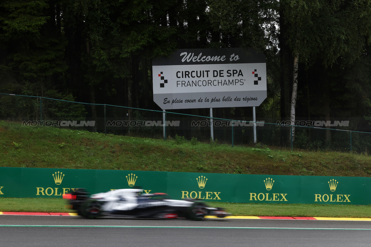 GP BELGIO, Daniel Ricciardo (AUS) AlphaTauri AT04.
28.07.2023. Formula 1 World Championship, Rd 13, Belgian Grand Prix, Spa Francorchamps, Belgium, Qualifiche Day.
- www.xpbimages.com, EMail: requests@xpbimages.com © Copyright: Moy / XPB Images