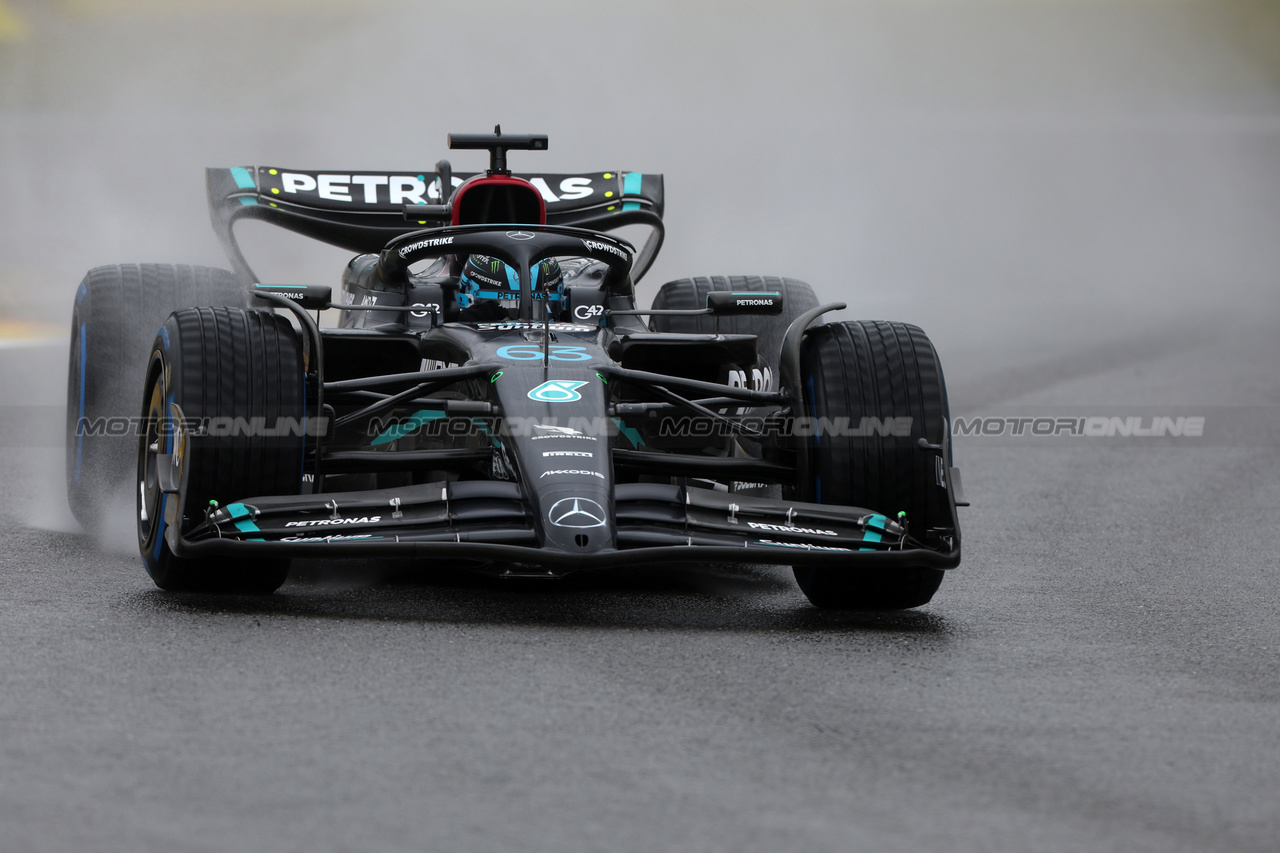 GP BELGIO, George Russell (GBR) Mercedes AMG F1 W14.

28.07.2023. Formula 1 World Championship, Rd 13, Belgian Grand Prix, Spa Francorchamps, Belgium, Qualifiche Day.

 - www.xpbimages.com, EMail: requests@xpbimages.com © Copyright: Rew / XPB Images
