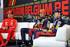 GP BELGIO, (L to R): Charles Leclerc (MON) Ferrari; Max Verstappen (NLD) Red Bull Racing; e Sergio Perez (MEX) Red Bull Racing, in the post qualifying FIA Press Conference.
28.07.2023. Formula 1 World Championship, Rd 13, Belgian Grand Prix, Spa Francorchamps, Belgium, Qualifiche Day.
- www.xpbimages.com, EMail: requests@xpbimages.com © Copyright: Bearne / XPB Images