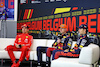 GP BELGIO, (L to R): Charles Leclerc (MON) Ferrari; Max Verstappen (NLD) Red Bull Racing; e Sergio Perez (MEX) Red Bull Racing, in the post qualifying FIA Press Conference.
28.07.2023. Formula 1 World Championship, Rd 13, Belgian Grand Prix, Spa Francorchamps, Belgium, Qualifiche Day.
- www.xpbimages.com, EMail: requests@xpbimages.com © Copyright: Bearne / XPB Images