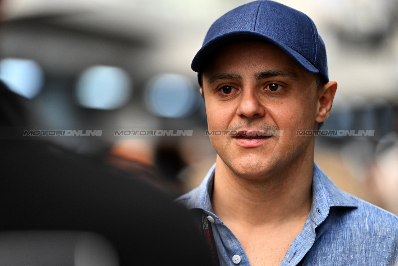 GP BRASILE, Felipe Massa (BRA) FIA Drivers' Commission President.

05.11.2023. Formula 1 World Championship, Rd 21, Brazilian Grand Prix, Sao Paulo, Brazil, Gara Day.

- www.xpbimages.com, EMail: requests@xpbimages.com © Copyright: Price / XPB Images