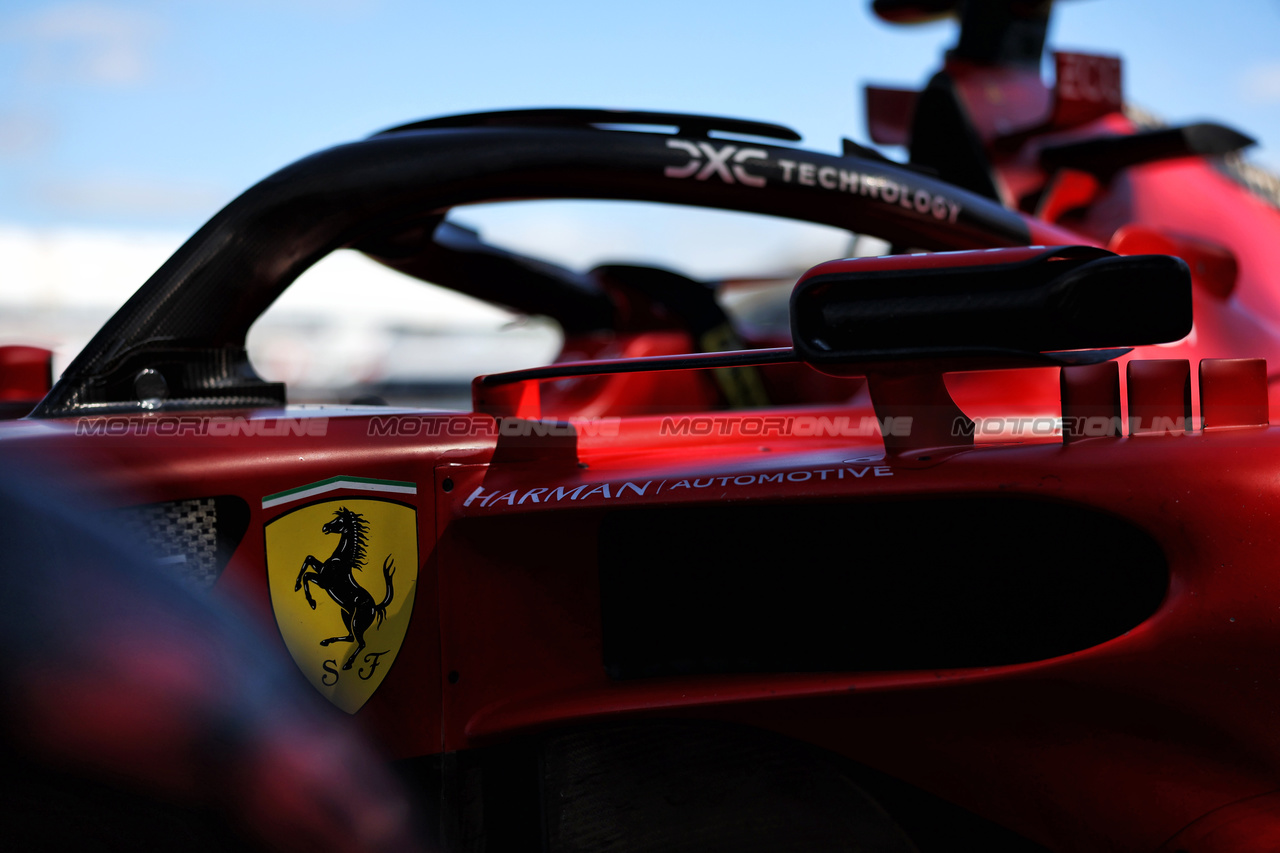 GP BRASILE, The damaged Ferrari SF-23 of race retiree Charles Leclerc (MON) Ferrari.

05.11.2023. Formula 1 World Championship, Rd 21, Brazilian Grand Prix, Sao Paulo, Brazil, Gara Day.

- www.xpbimages.com, EMail: requests@xpbimages.com © Copyright: Staley / XPB Images
