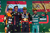 GP BRASILE, 
The podium (L to R): Lando Norris (GBR) McLaren, second; Jeff Calam (GBR) Red Bull Racing Senior Projects Engineer; Max Verstappen (NLD) Red Bull Racing, vincitore; Fernando Alonso (ESP) Aston Martin F1 Team, third. 05.11.2023. Formula 1 World Championship, Rd 21, Brazilian Grand Prix, Sao Paulo, Brazil, Gara Day. - www.xpbimages.com, EMail: requests@xpbimages.com © Copyright: Batchelor / XPB Images