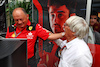 GP BRASILE, (L to R): Frederic Vasseur (FRA) Ferrari Team Principal with Bernie Ecclestone (GBR).
05.11.2023. Formula 1 World Championship, Rd 21, Brazilian Grand Prix, Sao Paulo, Brazil, Gara Day.
 - www.xpbimages.com, EMail: requests@xpbimages.com © Copyright: Coates / XPB Images