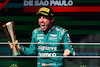 GP BRASILE, Fernando Alonso (ESP), Aston Martin Racing 
05.11.2023. Formula 1 World Championship, Rd 21, Brazilian Grand Prix, Sao Paulo, Brazil, Gara Day.
- www.xpbimages.com, EMail: requests@xpbimages.com © Copyright: Charniaux / XPB Images