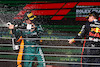 GP BRASILE, Max Verstappen (NLD), Red Bull Racing Lando Norris (GBR), McLaren F1 Team Fernando Alonso (ESP), Aston Martin Racing 
05.11.2023. Formula 1 World Championship, Rd 21, Brazilian Grand Prix, Sao Paulo, Brazil, Gara Day.
- www.xpbimages.com, EMail: requests@xpbimages.com © Copyright: Charniaux / XPB Images