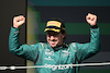 GP BRASILE, Fernando Alonso (ESP) Aston Martin F1 Team celebrates his third position on the podium.
05.11.2023. Formula 1 World Championship, Rd 21, Brazilian Grand Prix, Sao Paulo, Brazil, Gara Day.
- www.xpbimages.com, EMail: requests@xpbimages.com © Copyright: Price / XPB Images