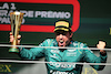 GP BRASILE, Fernando Alonso (ESP) Aston Martin F1 Team celebrates his third position on the podium.
05.11.2023. Formula 1 World Championship, Rd 21, Brazilian Grand Prix, Sao Paulo, Brazil, Gara Day.
- www.xpbimages.com, EMail: requests@xpbimages.com © Copyright: Price / XPB Images