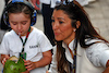 GP BRASILE, Fabiana Flosi (BRA) with daughter Ace.
05.11.2023. Formula 1 World Championship, Rd 21, Brazilian Grand Prix, Sao Paulo, Brazil, Gara Day.
 - www.xpbimages.com, EMail: requests@xpbimages.com © Copyright: Coates / XPB Images