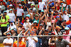GP BRASILE, Circuit Atmosfera - Lewis Hamilton (GBR) Mercedes AMG F1 fans.
05.11.2023. Formula 1 World Championship, Rd 21, Brazilian Grand Prix, Sao Paulo, Brazil, Gara Day.
 - www.xpbimages.com, EMail: requests@xpbimages.com © Copyright: Coates / XPB Images