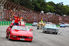 GP BRASILE, Carlos Sainz Jr (ESP) Ferrari on the drivers' parade.
05.11.2023. Formula 1 World Championship, Rd 21, Brazilian Grand Prix, Sao Paulo, Brazil, Gara Day.
 - www.xpbimages.com, EMail: requests@xpbimages.com © Copyright: Coates / XPB Images