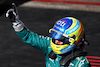 GP BRASILE, Fernando Alonso (ESP) Aston Martin F1 Team celebrates his third position in parc ferme.
05.11.2023. Formula 1 World Championship, Rd 21, Brazilian Grand Prix, Sao Paulo, Brazil, Gara Day.
 - www.xpbimages.com, EMail: requests@xpbimages.com © Copyright: Coates / XPB Images