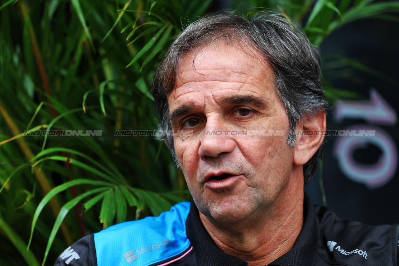 GP BRASILE, Davide Brivio (ITA) Alpine F1 Team Racing Director.

02.11.2023. Formula 1 World Championship, Rd 21, Brazilian Grand Prix, Sao Paulo, Brazil, Preparation Day.

- www.xpbimages.com, EMail: requests@xpbimages.com © Copyright: Batchelor / XPB Images