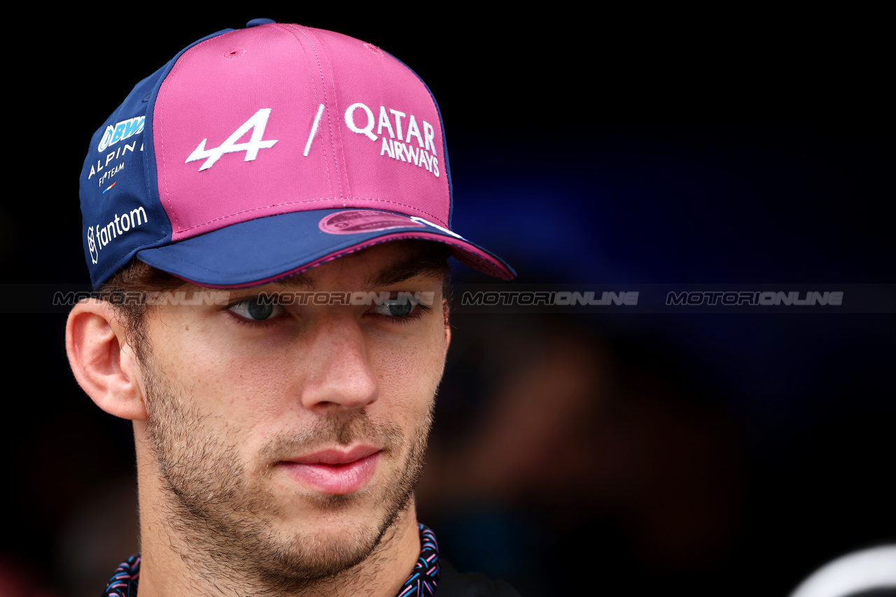 GP BRASILE, Pierre Gasly (FRA) Alpine F1 Team.

02.11.2023. Formula 1 World Championship, Rd 21, Brazilian Grand Prix, Sao Paulo, Brazil, Preparation Day.

- www.xpbimages.com, EMail: requests@xpbimages.com © Copyright: Batchelor / XPB Images