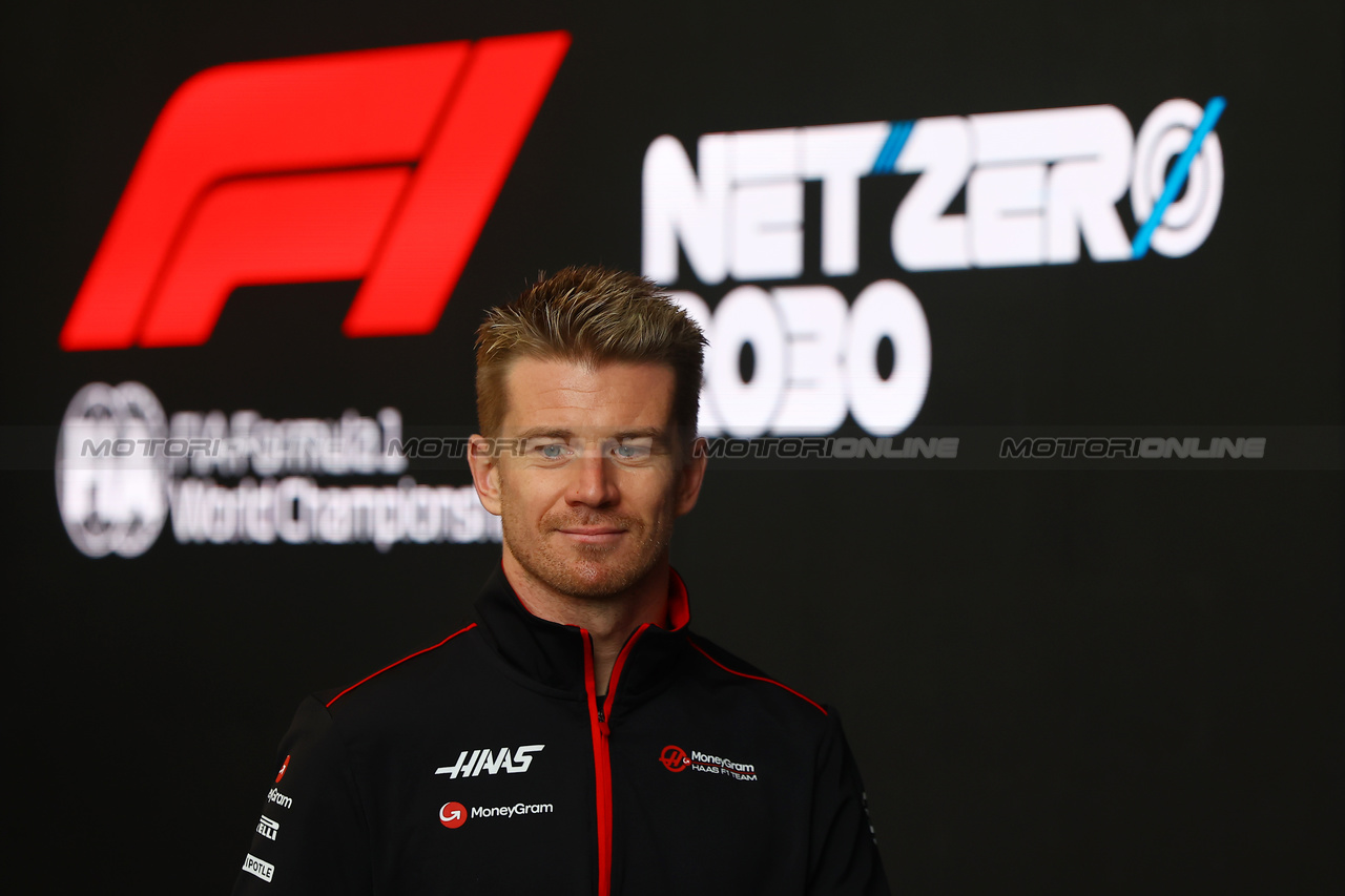 GP BRASILE, Nico Hulkenberg (GER) Haas F1 Team.

02.11.2023. Formula 1 World Championship, Rd 21, Brazilian Grand Prix, Sao Paulo, Brazil, Preparation Day.

- www.xpbimages.com, EMail: requests@xpbimages.com © Copyright: XPB Images