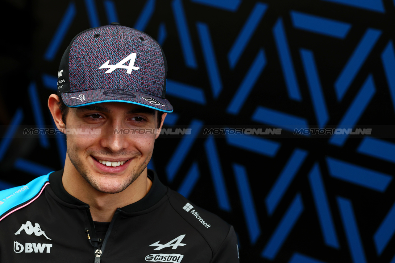 GP BRASILE, Esteban Ocon (FRA) Alpine F1 Team.

02.11.2023. Formula 1 World Championship, Rd 21, Brazilian Grand Prix, Sao Paulo, Brazil, Preparation Day.

 - www.xpbimages.com, EMail: requests@xpbimages.com © Copyright: Coates / XPB Images