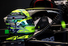 GP BRASILE, The helmet of Lewis Hamilton (GBR) Mercedes AMG F1.
02.11.2023. Formula 1 World Championship, Rd 21, Brazilian Grand Prix, Sao Paulo, Brazil, Preparation Day.
 - www.xpbimages.com, EMail: requests@xpbimages.com © Copyright: Coates / XPB Images