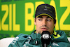 GP BRASILE, Lance Stroll (CDN) Aston Martin F1 Team in the FIA Press Conference.
02.11.2023. Formula 1 World Championship, Rd 21, Brazilian Grand Prix, Sao Paulo, Brazil, Preparation Day.
- www.xpbimages.com, EMail: requests@xpbimages.com © Copyright: Price / XPB Images