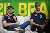 GP BRASILE, (L to R): Max Verstappen (NLD) Red Bull Racing e Daniel Ricciardo (AUS) AlphaTauri in the FIA Press Conference.
02.11.2023. Formula 1 World Championship, Rd 21, Brazilian Grand Prix, Sao Paulo, Brazil, Preparation Day.
- www.xpbimages.com, EMail: requests@xpbimages.com © Copyright: Price / XPB Images