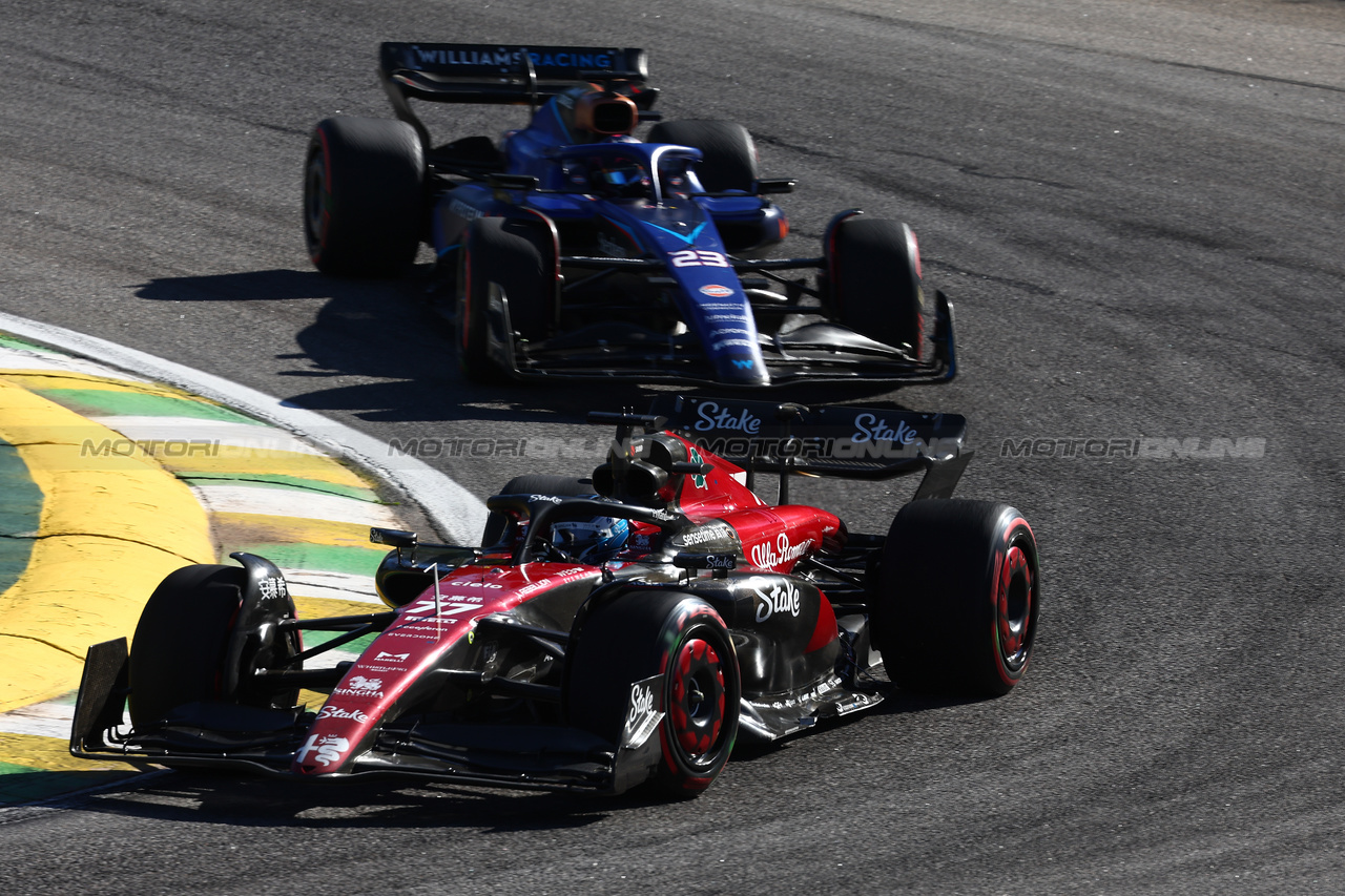 GP BRASILE, Valtteri Bottas (FIN) Alfa Romeo F1 Team C43.

04.11.2023. Formula 1 World Championship, Rd 21, Brazilian Grand Prix, Sao Paulo, Brazil, Sprint Day.

- www.xpbimages.com, EMail: requests@xpbimages.com © Copyright: Batchelor / XPB Images