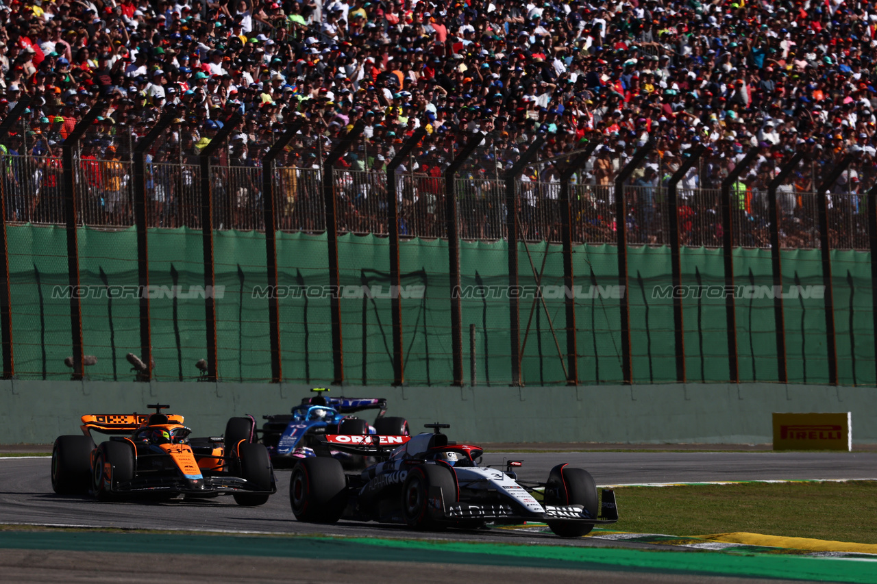 GP BRASILE, Daniel Ricciardo (AUS) AlphaTauri AT04.

04.11.2023. Formula 1 World Championship, Rd 21, Brazilian Grand Prix, Sao Paulo, Brazil, Sprint Day.

 - www.xpbimages.com, EMail: requests@xpbimages.com © Copyright: Coates / XPB Images