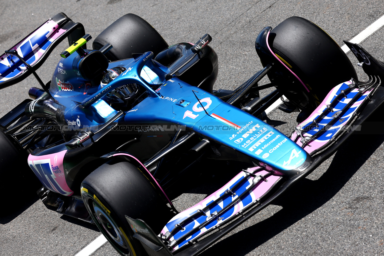GP BRASILE, Pierre Gasly (FRA) Alpine F1 Team A523.

04.11.2023. Formula 1 World Championship, Rd 21, Brazilian Grand Prix, Sao Paulo, Brazil, Sprint Day.

- www.xpbimages.com, EMail: requests@xpbimages.com © Copyright: Batchelor / XPB Images