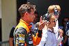 GP BRASILE, Lando Norris (GBR) McLaren celebrates being quickest in Sprint Shootout.
04.11.2023. Formula 1 World Championship, Rd 21, Brazilian Grand Prix, Sao Paulo, Brazil, Sprint Day.
- www.xpbimages.com, EMail: requests@xpbimages.com © Copyright: Batchelor / XPB Images