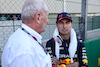 GP BRASILE, (L to R): Dr Helmut Marko (AUT) Red Bull Motorsport Consultant e Sergio Perez (MEX) Red Bull Racing on the grid.
04.11.2023. Formula 1 World Championship, Rd 21, Brazilian Grand Prix, Sao Paulo, Brazil, Sprint Day.
- www.xpbimages.com, EMail: requests@xpbimages.com © Copyright: Batchelor / XPB Images