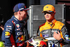 GP BRASILE, (L to R): Sprint winner Max Verstappen (NLD) Red Bull Racing with second placed Lando Norris (GBR) McLaren in parc ferme.
04.11.2023. Formula 1 World Championship, Rd 21, Brazilian Grand Prix, Sao Paulo, Brazil, Sprint Day.
- www.xpbimages.com, EMail: requests@xpbimages.com © Copyright: Batchelor / XPB Images