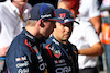 GP BRASILE, (L to R): Sprint winner Max Verstappen (NLD) Red Bull Racing with team mate Sergio Perez (MEX) Red Bull Racing in parc ferme.
04.11.2023. Formula 1 World Championship, Rd 21, Brazilian Grand Prix, Sao Paulo, Brazil, Sprint Day.
- www.xpbimages.com, EMail: requests@xpbimages.com © Copyright: Batchelor / XPB Images