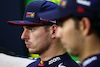 GP BRASILE, Max Verstappen (NLD) Red Bull Racing in the post Sprint FIA Press Conference.
04.11.2023. Formula 1 World Championship, Rd 21, Brazilian Grand Prix, Sao Paulo, Brazil, Sprint Day.
- www.xpbimages.com, EMail: requests@xpbimages.com © Copyright: Batchelor / XPB Images