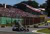 GP BRASILE, (L to R): George Russell (GBR) Mercedes AMG F1 W14 e Sergio Perez (MEX) Red Bull Racing RB19 battle for position.
04.11.2023. Formula 1 World Championship, Rd 21, Brazilian Grand Prix, Sao Paulo, Brazil, Sprint Day.
 - www.xpbimages.com, EMail: requests@xpbimages.com © Copyright: Coates / XPB Images