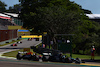 GP BRASILE, (L to R): George Russell (GBR) Mercedes AMG F1 W14 e Sergio Perez (MEX) Red Bull Racing RB19 battle for position.
04.11.2023. Formula 1 World Championship, Rd 21, Brazilian Grand Prix, Sao Paulo, Brazil, Sprint Day.
 - www.xpbimages.com, EMail: requests@xpbimages.com © Copyright: Coates / XPB Images