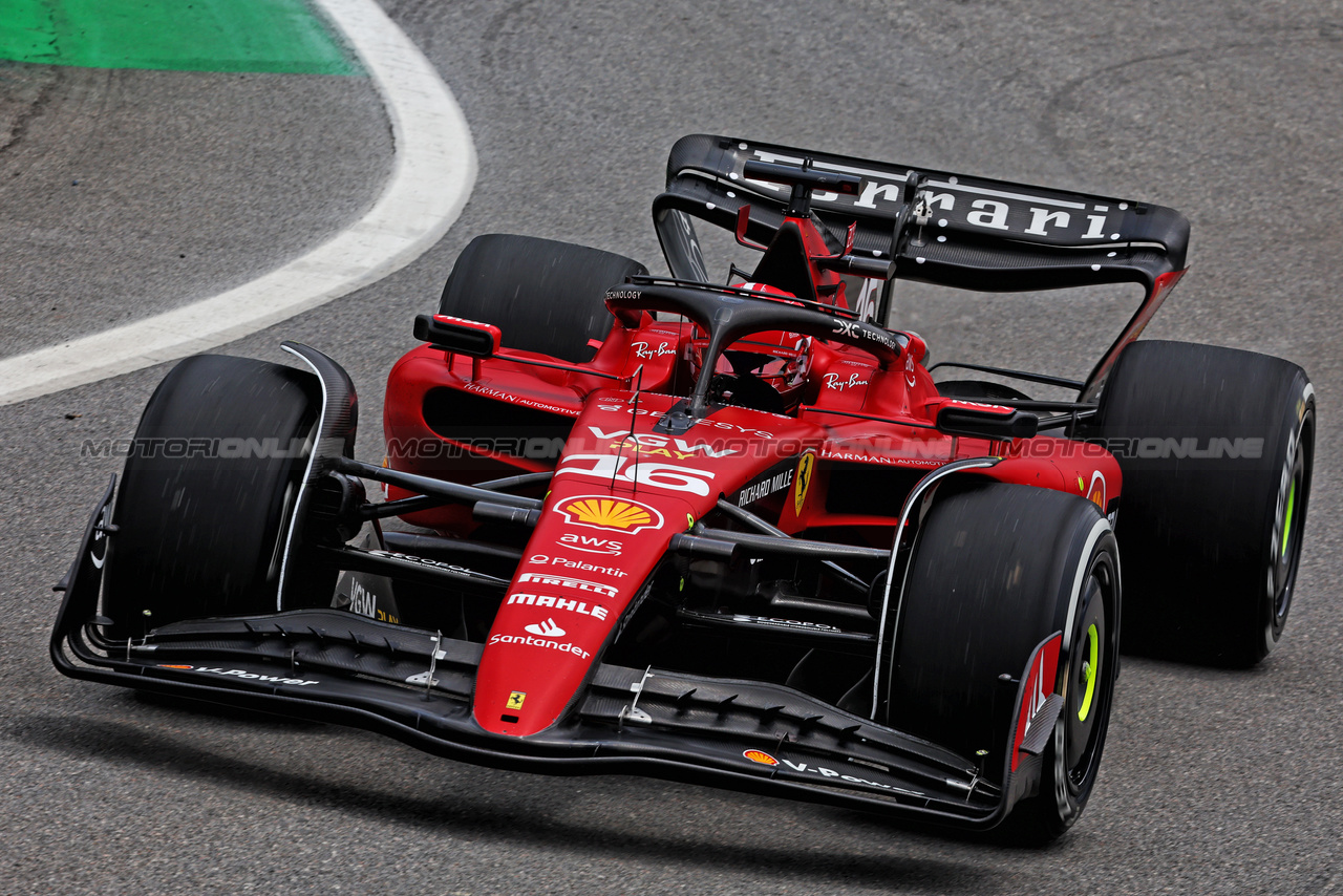 GP BRASILE, Charles Leclerc (MON) Ferrari SF-23.

03.11.2023. Formula 1 World Championship, Rd 21, Brazilian Grand Prix, Sao Paulo, Brazil, Qualifiche Day.

- www.xpbimages.com, EMail: requests@xpbimages.com © Copyright: Batchelor / XPB Images