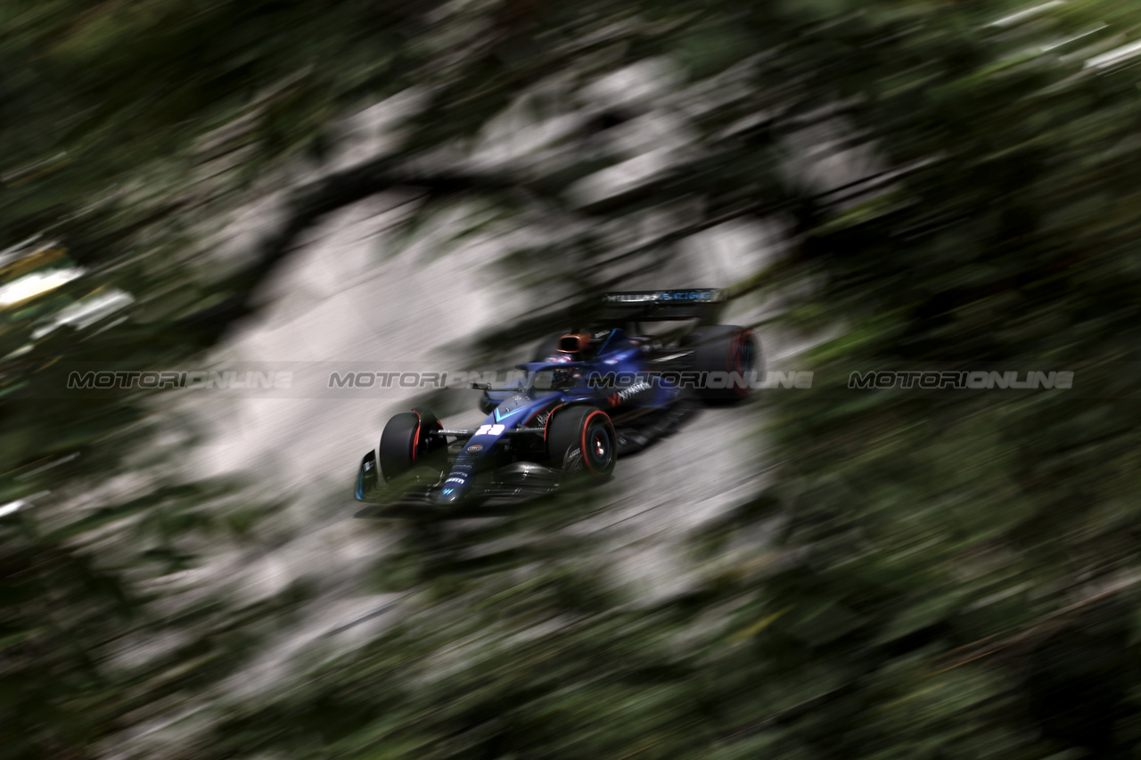 GP BRASILE, Alexander Albon (THA) Williams Racing FW45.

03.11.2023. Formula 1 World Championship, Rd 21, Brazilian Grand Prix, Sao Paulo, Brazil, Qualifiche Day.

- www.xpbimages.com, EMail: requests@xpbimages.com © Copyright: Charniaux / XPB Images