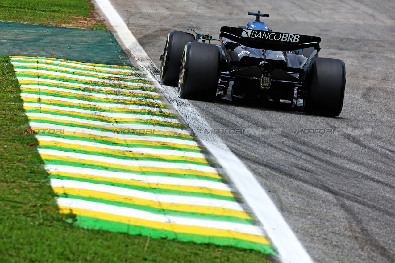 GP BRASILE, Esteban Ocon (FRA) Alpine F1 Team A523.

03.11.2023. Formula 1 World Championship, Rd 21, Brazilian Grand Prix, Sao Paulo, Brazil, Qualifiche Day.

- www.xpbimages.com, EMail: requests@xpbimages.com © Copyright: Charniaux / XPB Images