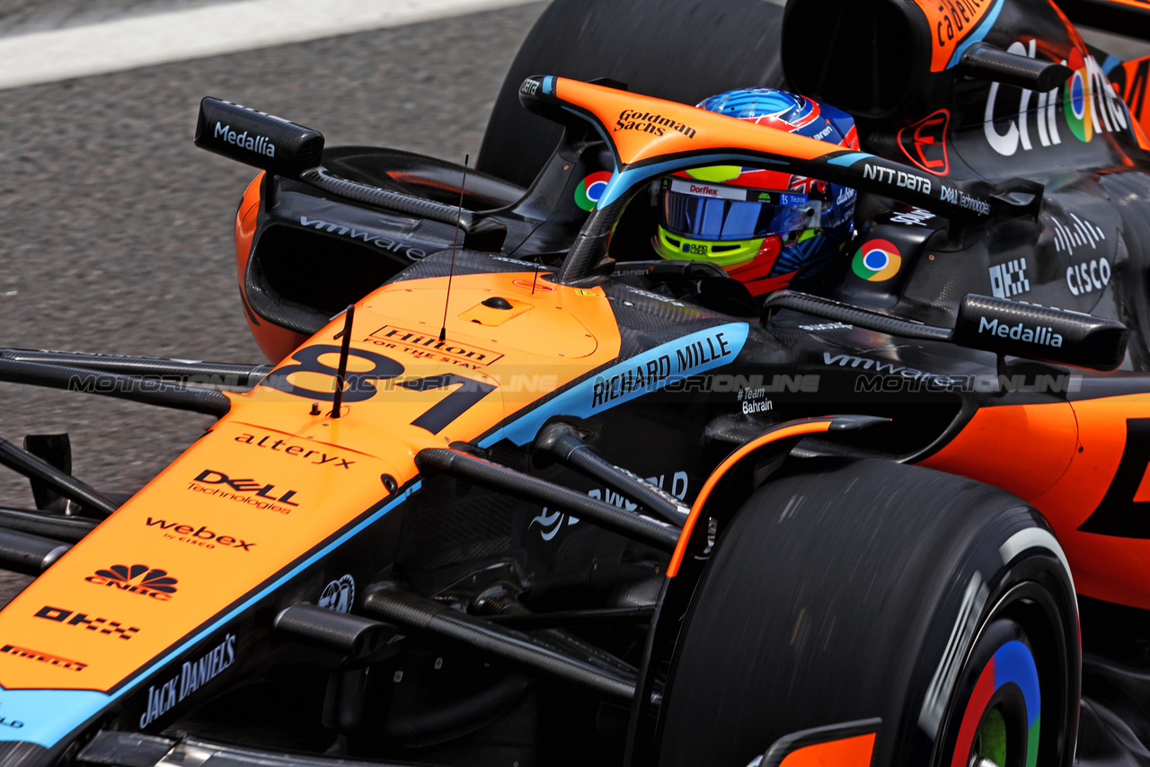 GP BRASILE, Oscar Piastri (AUS) McLaren MCL60.

03.11.2023. Formula 1 World Championship, Rd 21, Brazilian Grand Prix, Sao Paulo, Brazil, Qualifiche Day.

- www.xpbimages.com, EMail: requests@xpbimages.com © Copyright: Batchelor / XPB Images