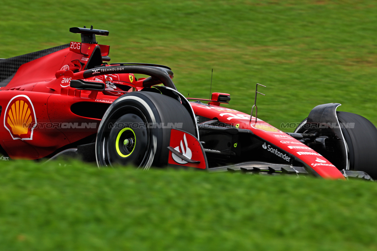 GP BRASILE, Charles Leclerc (MON) Ferrari SF-23.

03.11.2023. Formula 1 World Championship, Rd 21, Brazilian Grand Prix, Sao Paulo, Brazil, Qualifiche Day.

 - www.xpbimages.com, EMail: requests@xpbimages.com © Copyright: Coates / XPB Images