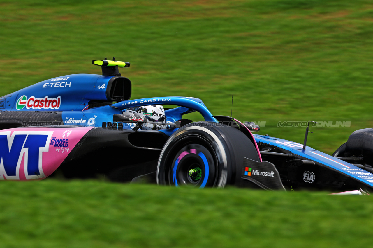 GP BRASILE, Pierre Gasly (FRA) Alpine F1 Team A523.

03.11.2023. Formula 1 World Championship, Rd 21, Brazilian Grand Prix, Sao Paulo, Brazil, Qualifiche Day.

 - www.xpbimages.com, EMail: requests@xpbimages.com © Copyright: Coates / XPB Images